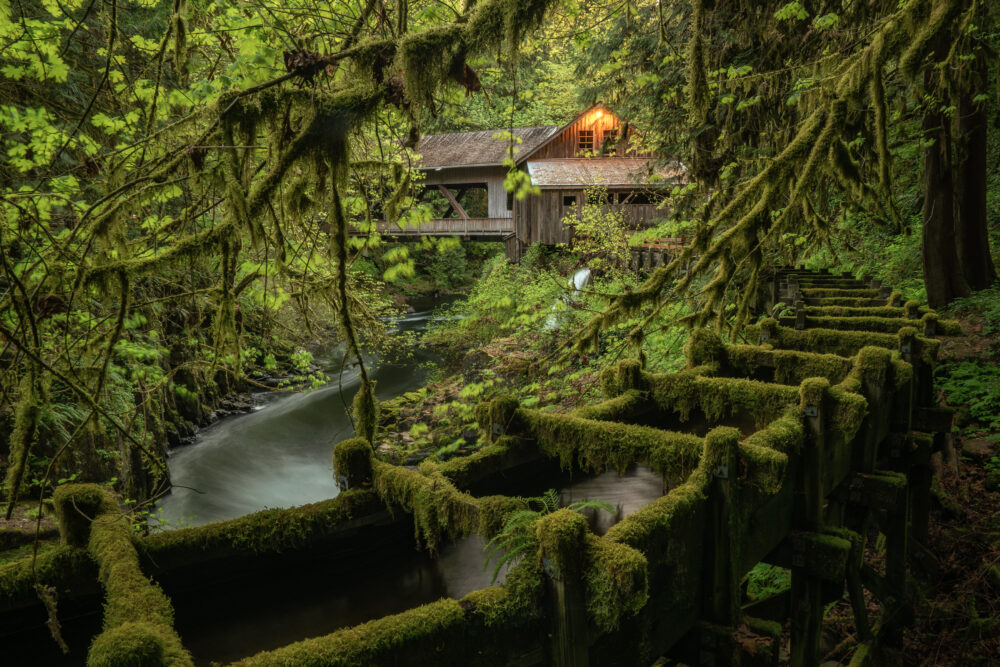 Cedar Creek Grist Mill In Washington State