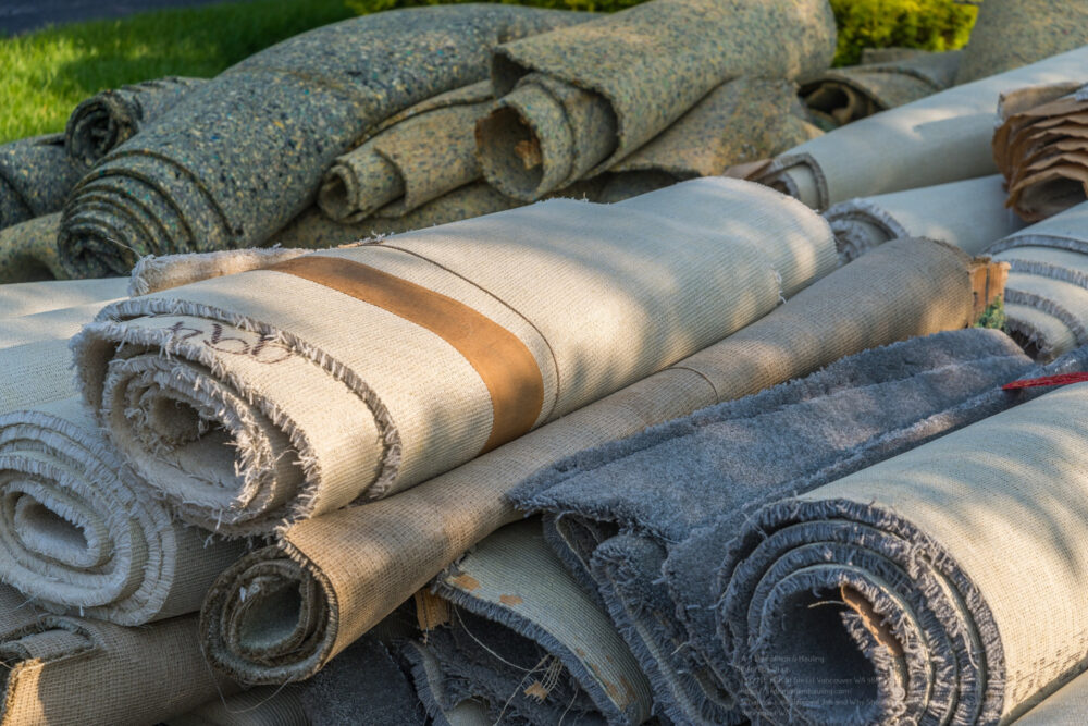 Old Carpet Rolls